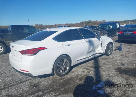 2019 Genesis G80 3.8 from USA, damaged, VIN KMTFN4JE2KU326117